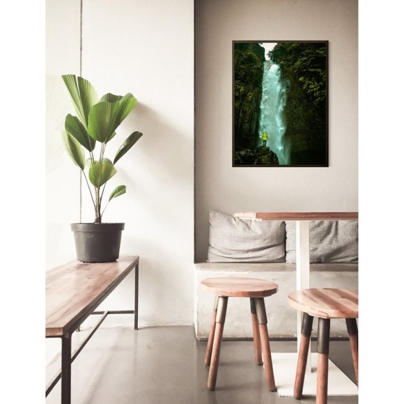 Malang, Indonesia Waterfall Wall Art Design Poster Print Decor for Home & Office - Picture 5 of 9